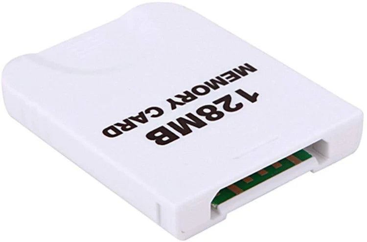 GameCube Memory Card - 128MB (2043 Blocks, White)