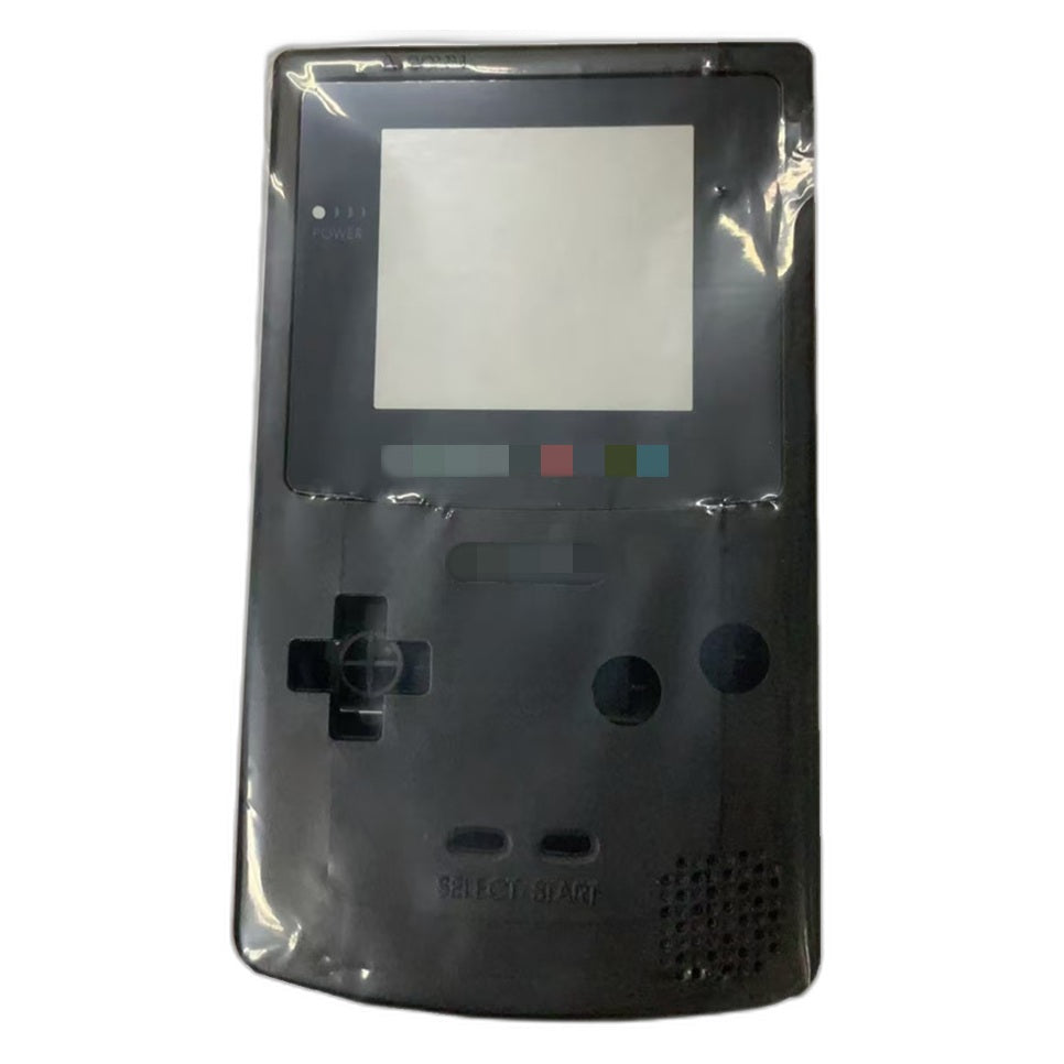 Black Game Boy Color replacement shell kit