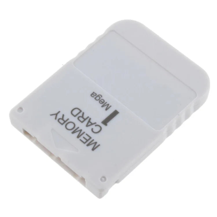 PS1 Memory Card - 1MB / 15 Blocks (Light Gray, Third-Party)