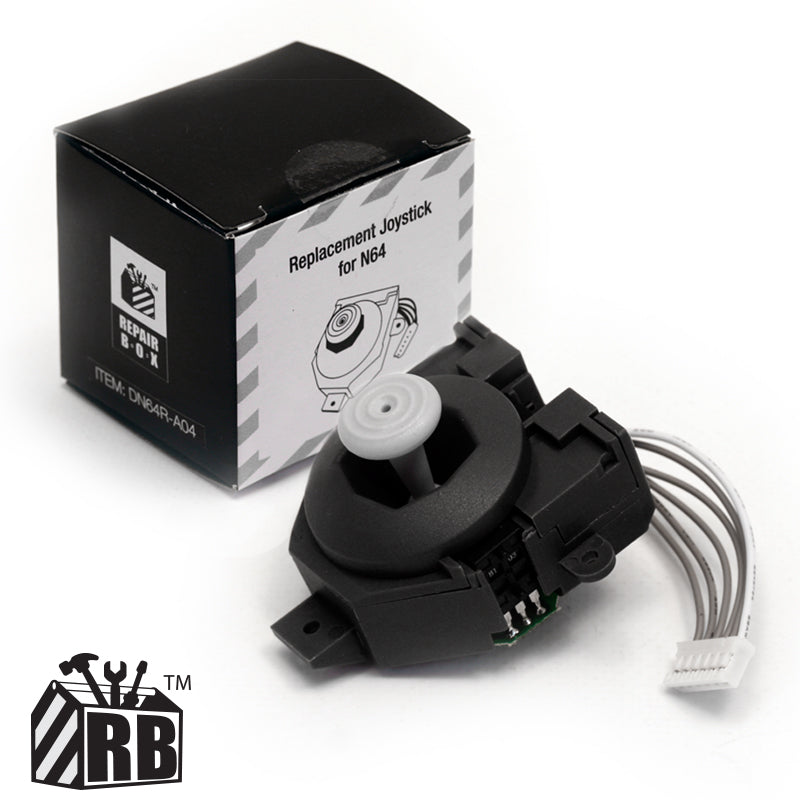 Replacement analog joystick module for official Nintendo 64 controllers
