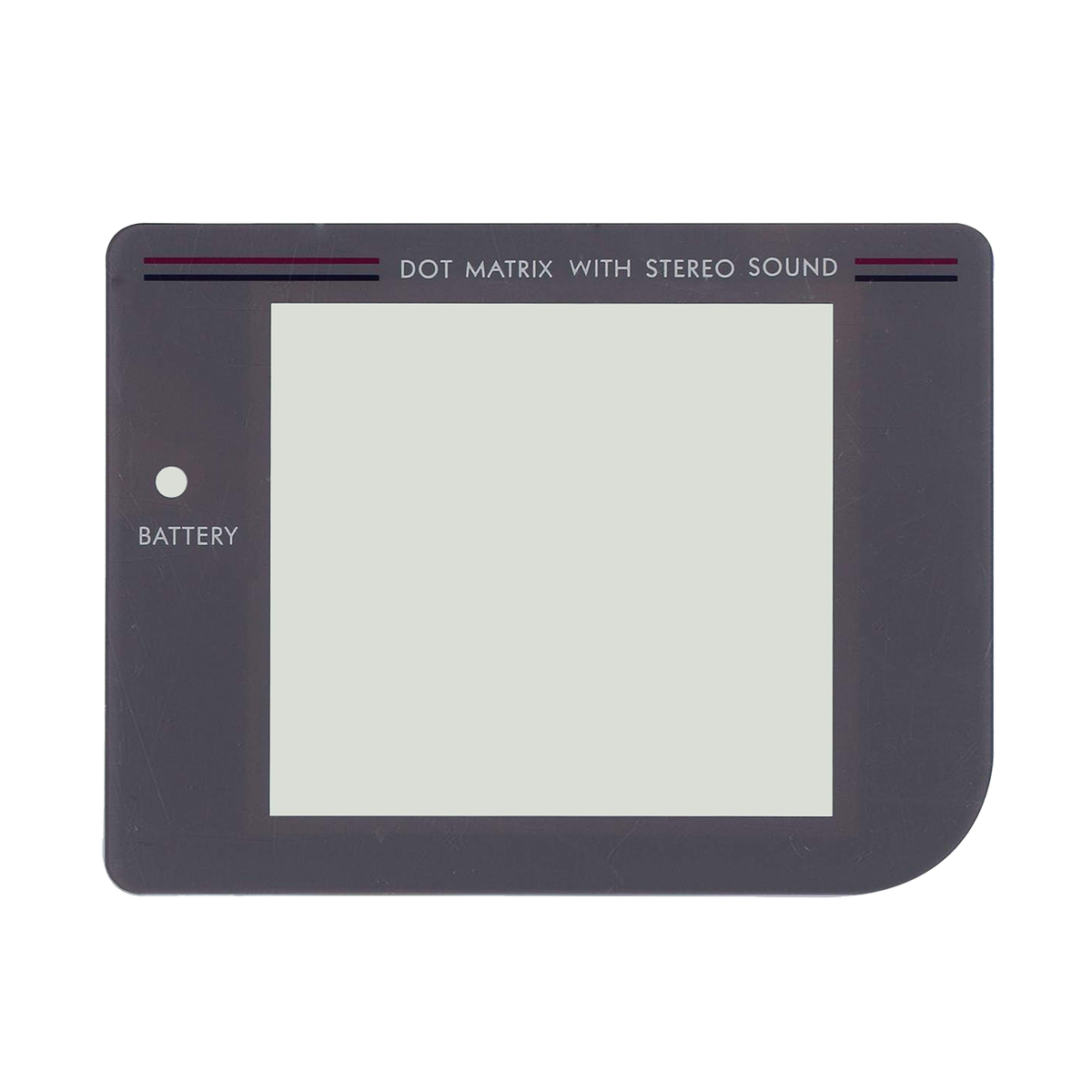 Game Boy DMG Lens Cover - Light Gray Replacement Screen Lens