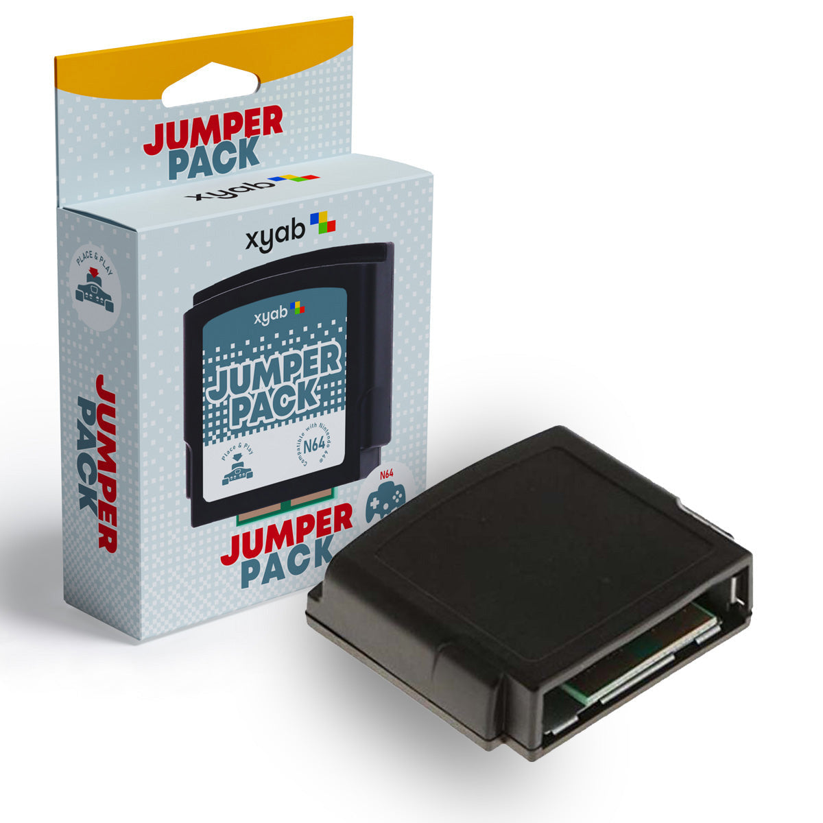 Replacement Jumper Pak terminator for the Nintendo 64 expansion slot