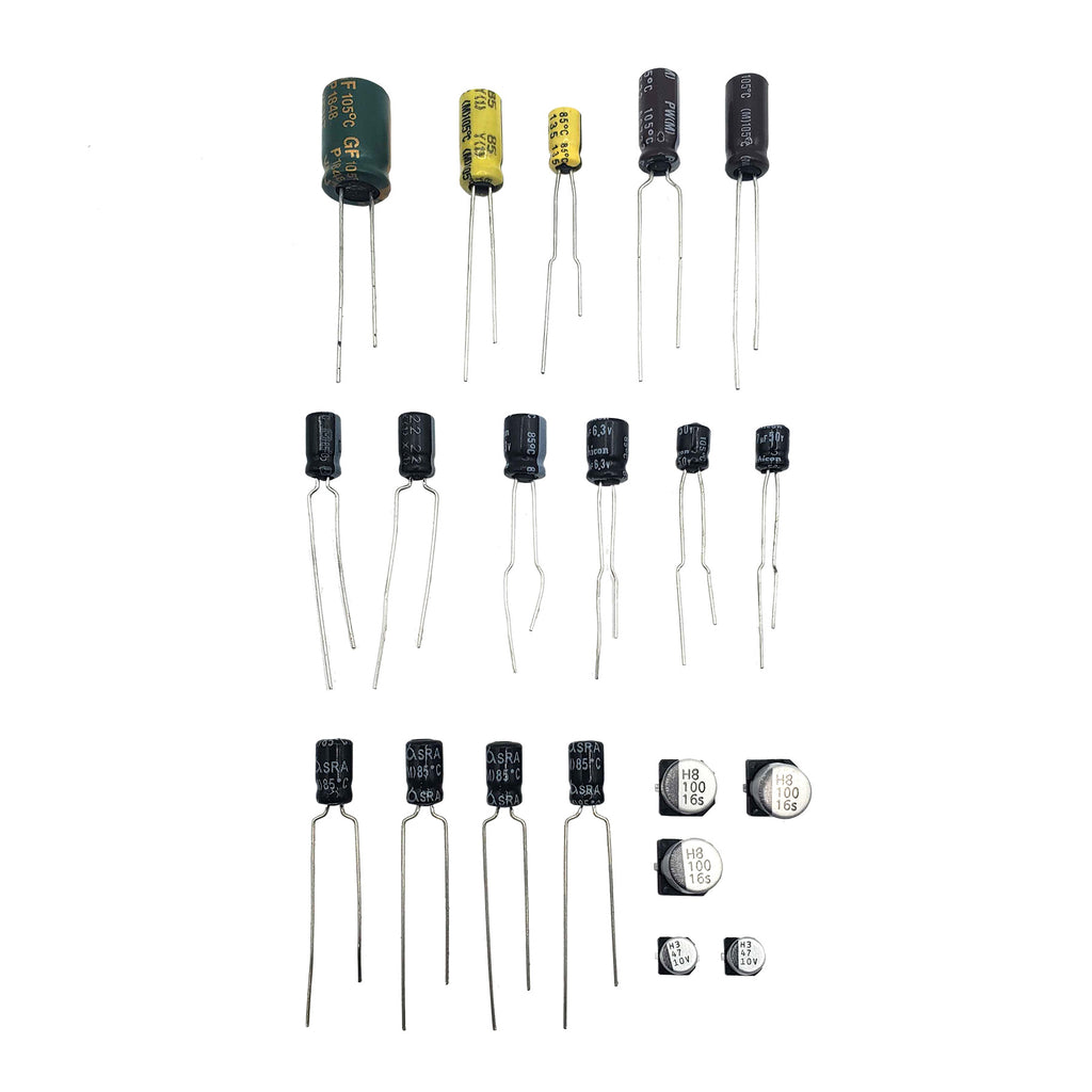 Game Gear Capacitor Set - VA0/VA1 Board Recap Kit (Fix Sound & Video)
