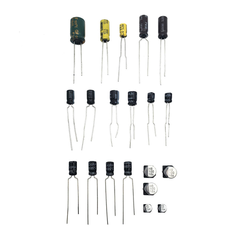 Game Gear Capacitor Set - VA0/VA1 Board Recap Kit (Fix Sound & Video)