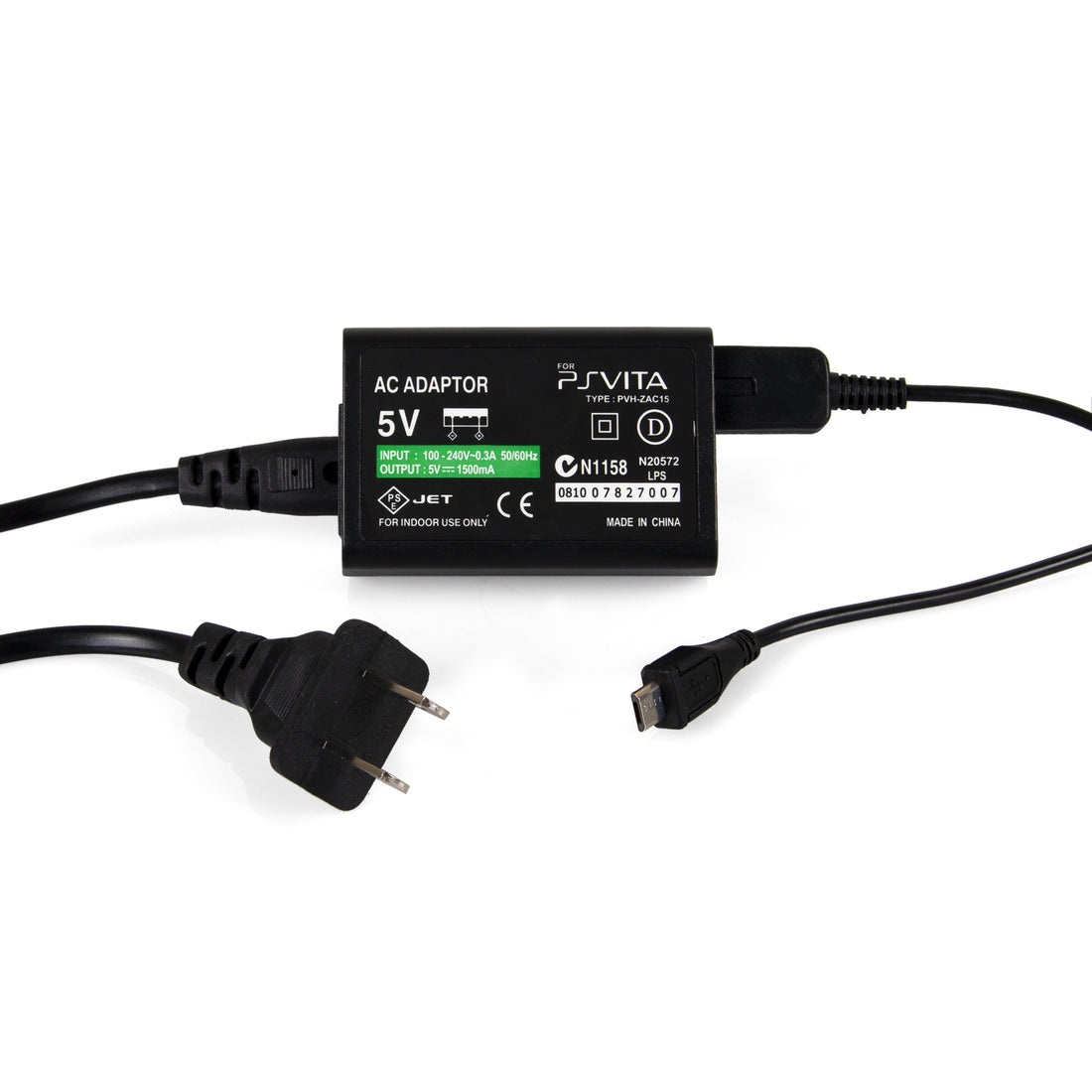 PS Vita 2000 Charger & Data Cable - USB Micro (Slim Model)