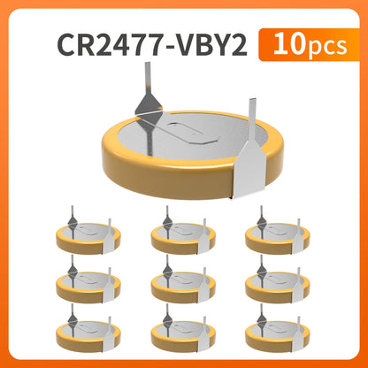 Game Boy Battery 10-Pack - CR1616/CR2025/CR2032 with Solder Tabs