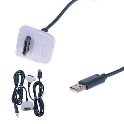 Xbox 360 Wireless Controller Charging Cable - 1.5M USB Play & Charge