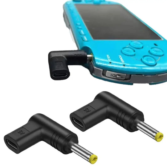 PSP USB-C Charging Adapter - Type C to DC Jack Converter for PSP 1000/2000/3000
