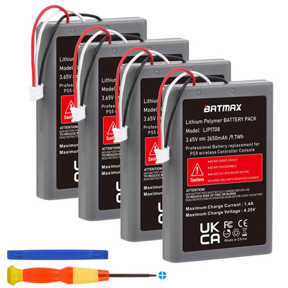 PS5 DualSense Controller Replacement Battery - Rechargeable Li-ion