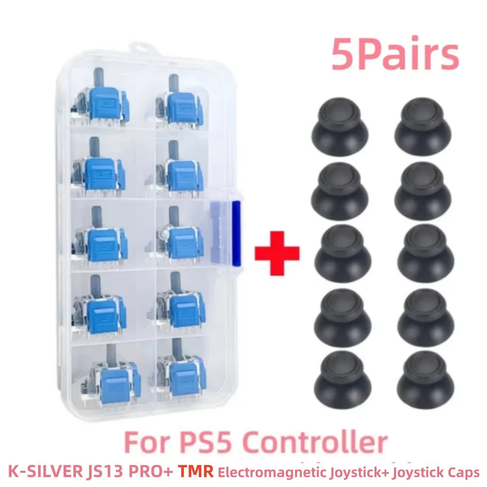 Hall/TMR Electromagnetic Joystick for PS5/PS4 - No-Drift 3D Analog Upgrade