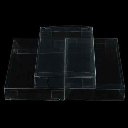 10pc Clear Protective Cases - SNES Cartridge Protectors