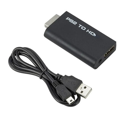 HDMI to PS2 Converter Adapter - Audio & Video with 3.5mm Cable