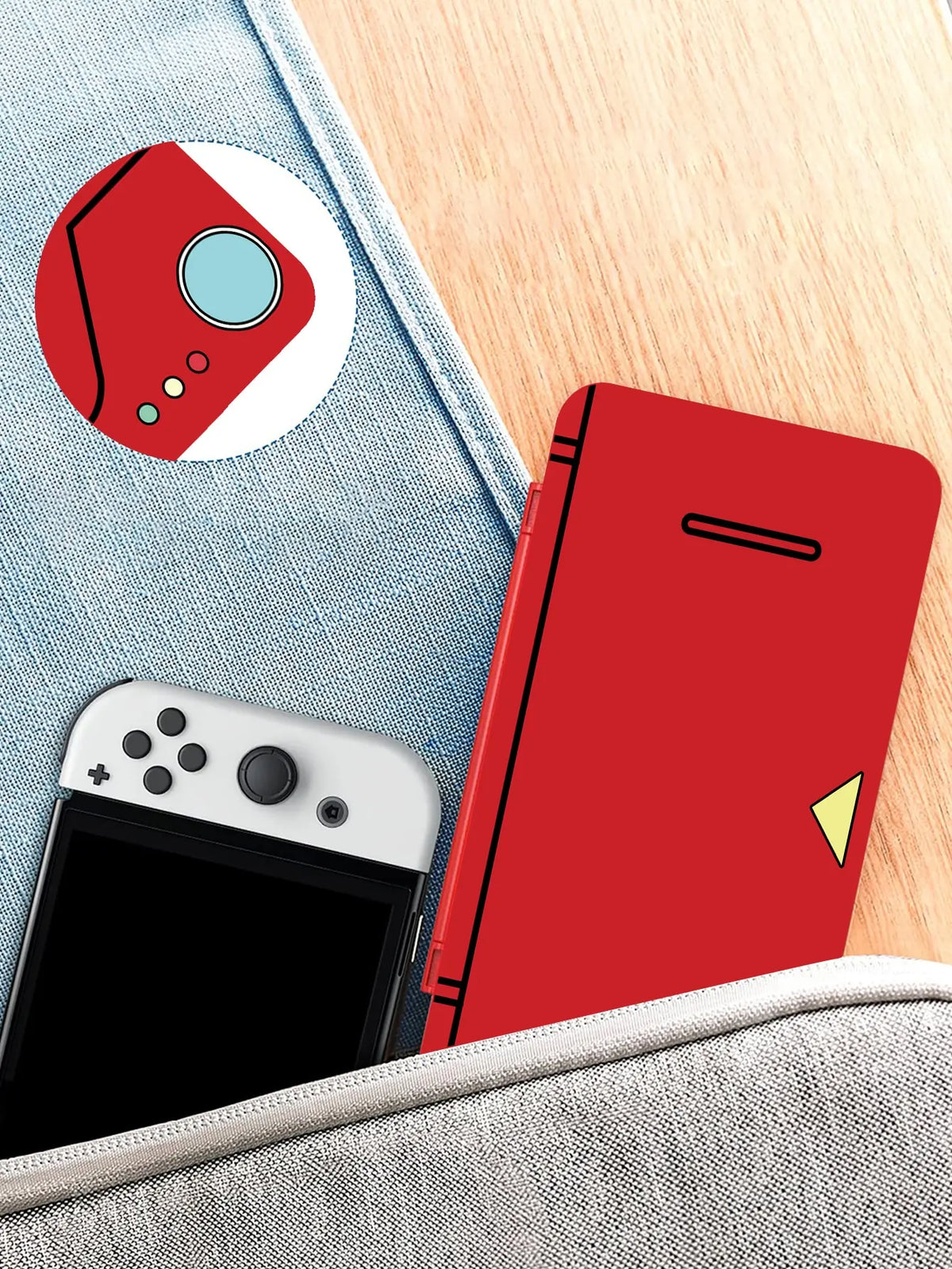 Nintendo Switch Pokedex Game Card Case - 24-in-1 Magnetic Storage