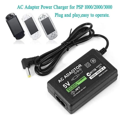 PSP AC Adapter Power Charger - Compatible with PSP 1000/2000/3000