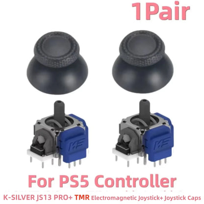 Hall/TMR Electromagnetic Joystick for PS5/PS4 - No-Drift 3D Analog Upgrade