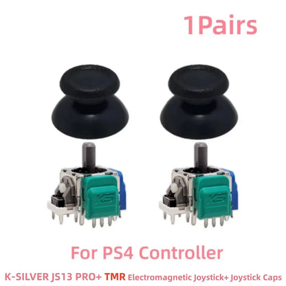 Hall/TMR Electromagnetic Joystick for PS5/PS4 - No-Drift 3D Analog Upgrade
