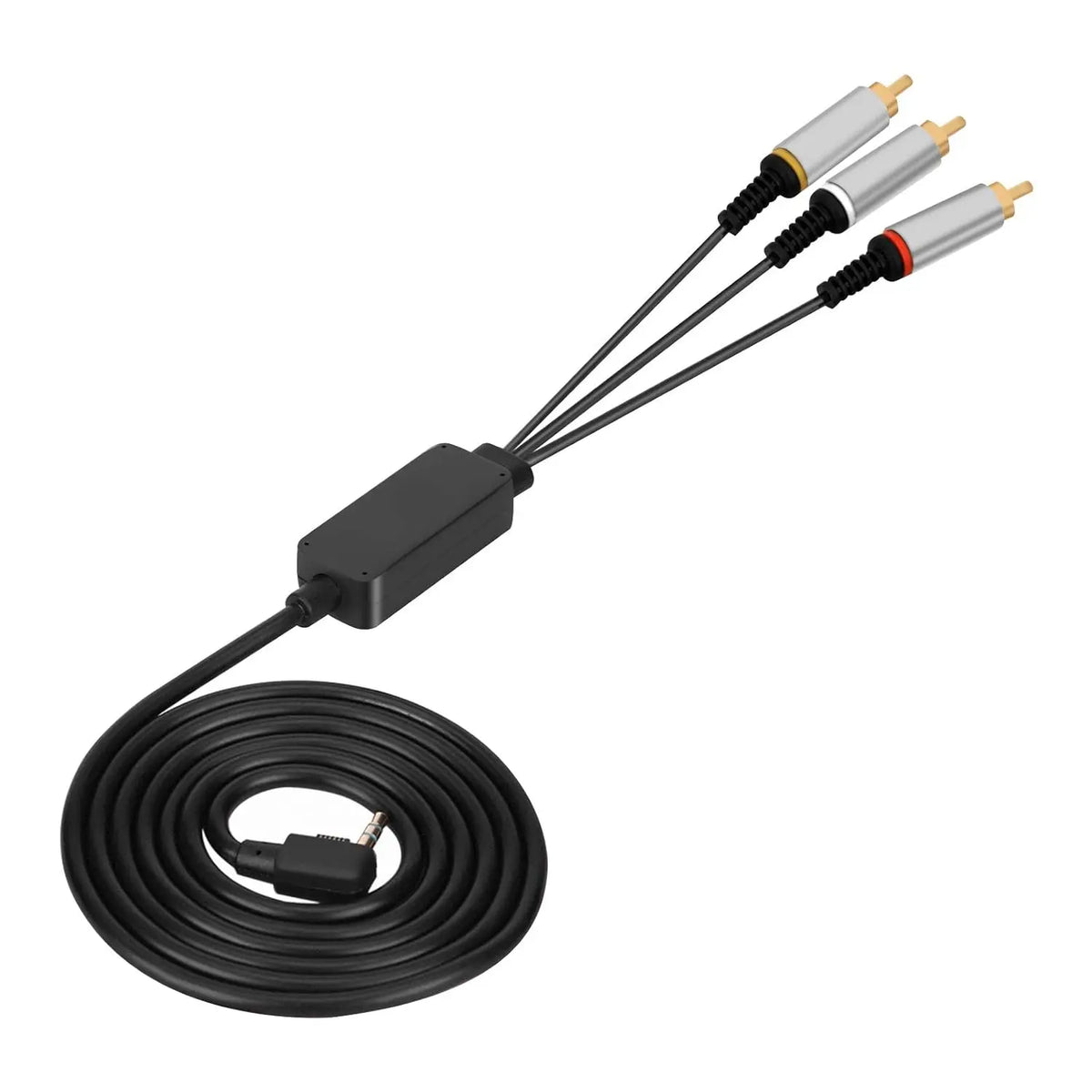 PSP Composite AV Cable - HD TV SCART Lead for PSP Slim 2000/3000