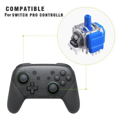 Anti-Drift TMR Electromagnetic Joystick - High Precision for PS5/PS4/Xbox/Switch Pro