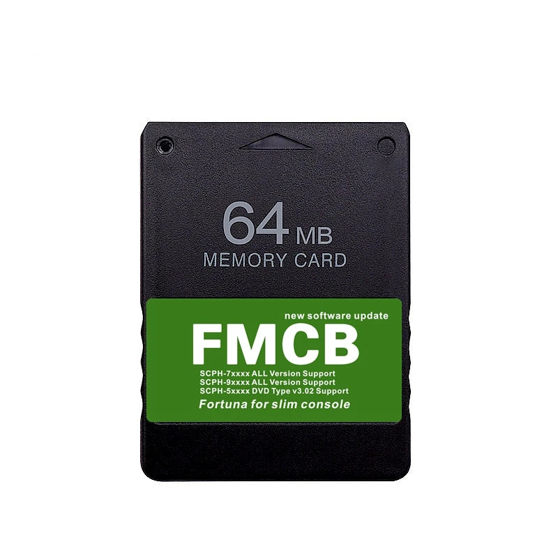 PS2 FMCB Fortuna Card V1.966 - MX4 TF/SD Adapter with OPL 1.2.0
