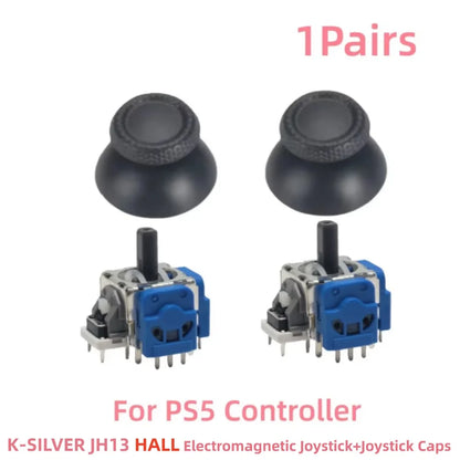 Hall/TMR Electromagnetic Joystick for PS5/PS4 - No-Drift 3D Analog Upgrade