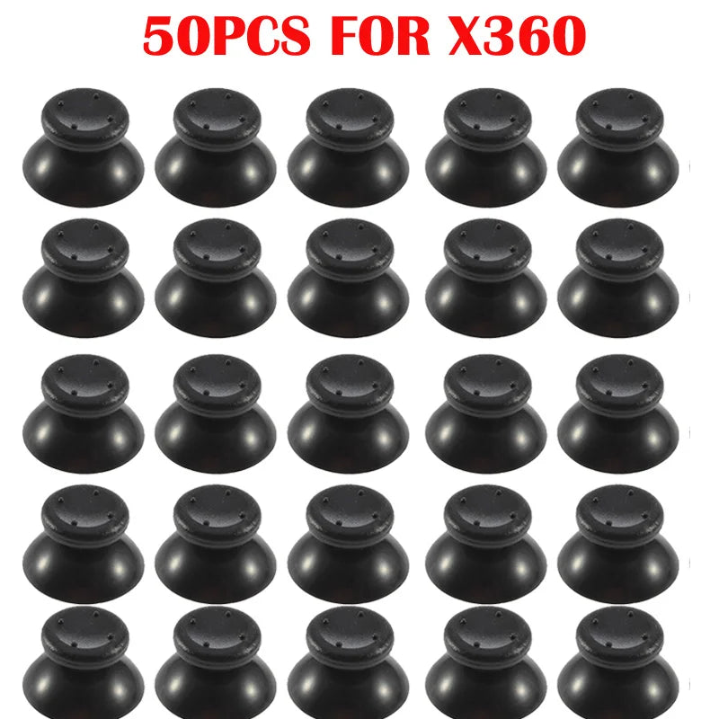 50pc Joystick Cover Replacement Set - PS4/PS5/Xbox One/360 Controllers