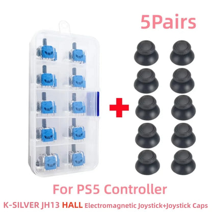 Hall/TMR Electromagnetic Joystick for PS5/PS4 - No-Drift 3D Analog Upgrade