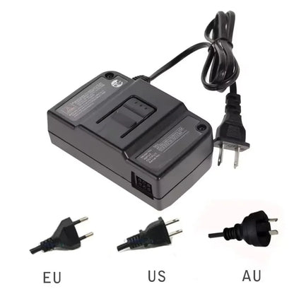 N64 Power Supply & AV Cable - AC Adapter with Composite Video Cord