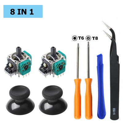 Xbox One/Series S/X Controller Joystick Repair Kit - 3D Analog Thumbsticks
