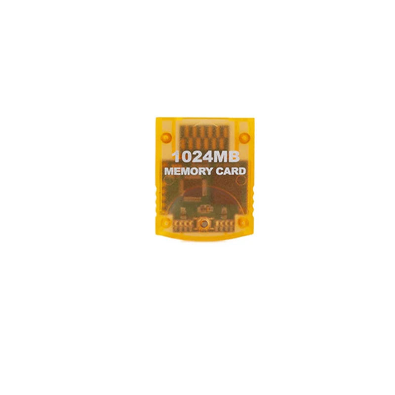 GameCube Memory Card - GC Storage Card up to 1024MB for NGC/Wii
