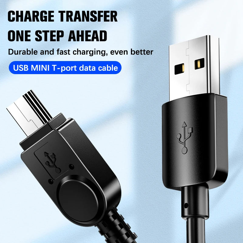 Mini USB Cable - Fast Data Charger for PS3 Controller/MP3/MP4/Camera/GPS