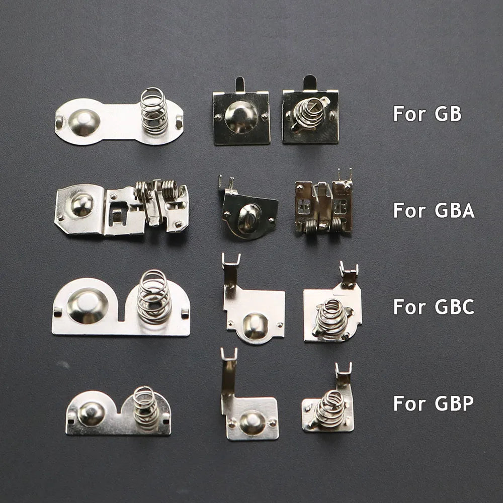 Game Boy Battery Terminals - Spring Contacts for GB/GBC/GBA/GBP