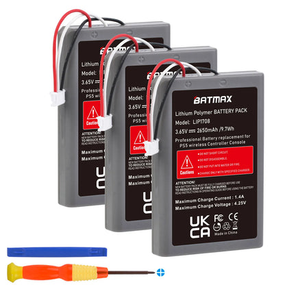 PS5 DualSense Controller Replacement Battery - Rechargeable Li-ion