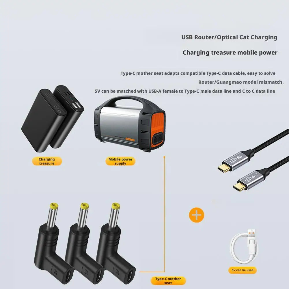 PSP USB-C Charging Adapter - Type C to DC Jack Converter for PSP 1000/2000/3000
