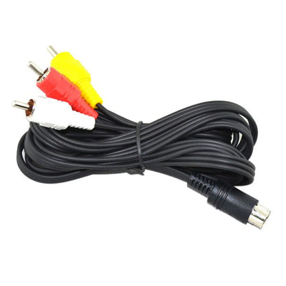 Sega Genesis 2nd/ 3rd Gen AV Cable - 1.8m Audio Video RCA for Genesis II/III & Mega Drive 2/3