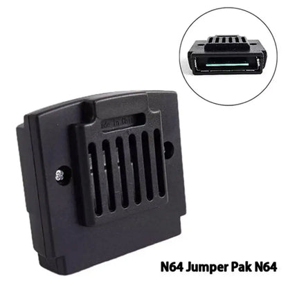 N64 Memory Jumper Pak - Expansion Card Replacement for Nintendo 64