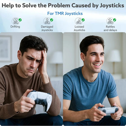 TMR Electromagnetic Joystick for PS5 - No-Drift Upgrade Replacement Kit