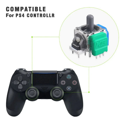 Anti-Drift TMR Electromagnetic Joystick - High Precision for PS5/PS4/Xbox/Switch Pro