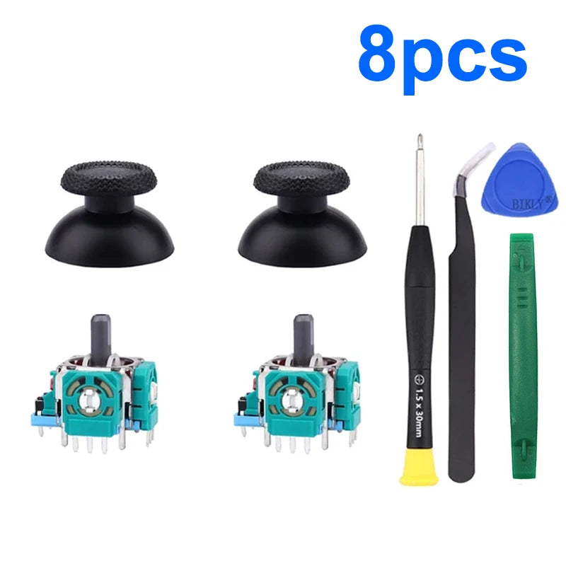 8-in-1 PS5 Controller Joystick Repair Kit - DualSense Analog Sticks