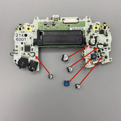 Game Boy Advance Mainboard Capacitor Set - GBA Replacement Parts