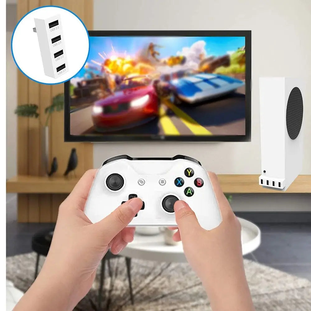 Xbox 4-Port USB Hub - High Speed Expander for Series X/S