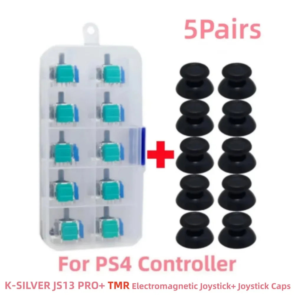 Hall/TMR Electromagnetic Joystick for PS5/PS4 - No-Drift 3D Analog Upgrade