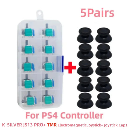 Hall/TMR Electromagnetic Joystick for PS5/PS4 - No-Drift 3D Analog Upgrade