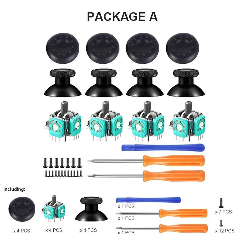 Xbox One/Series X/S Controller Analog Stick Replacement - Joystick Repair Parts