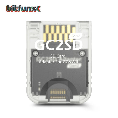 GC2SD Gen2 Memory Card Adapter - Enhanced Speed for GameCube & Wii