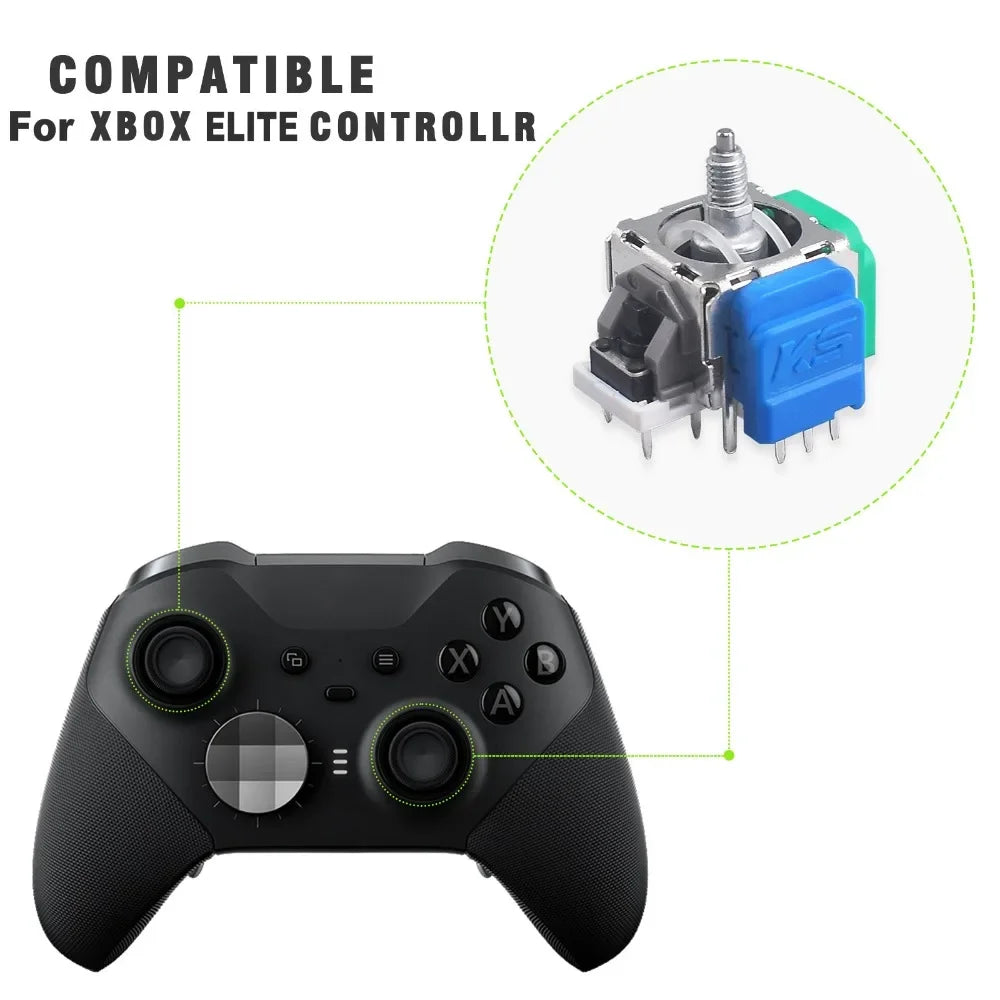 Anti-Drift TMR Electromagnetic Joystick - High Precision for PS5/PS4/Xbox/Switch Pro