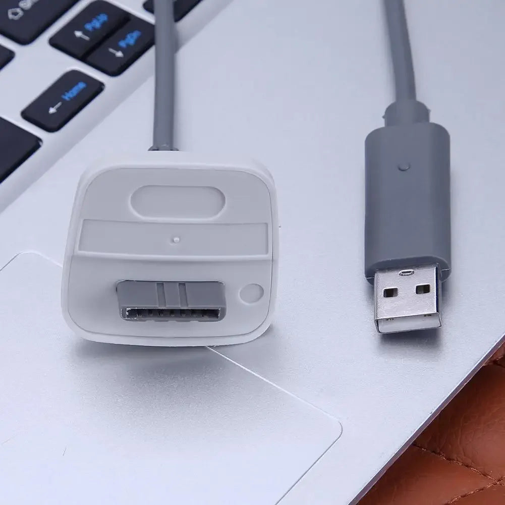 Xbox 360 USB Wireless Charging Cable - Game Controller Power Supply