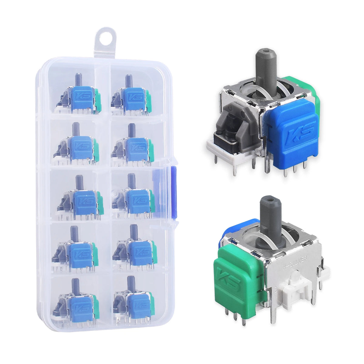 10pc TMR Electromagnetic Joystick Set - PS5/PS4/Xbox One & Elite