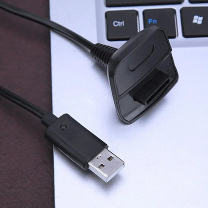 Xbox 360 USB Wireless Charging Cable - Game Controller Power Supply