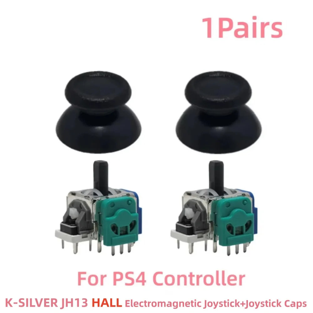 Hall/TMR Electromagnetic Joystick for PS5/PS4 - No-Drift 3D Analog Upgrade