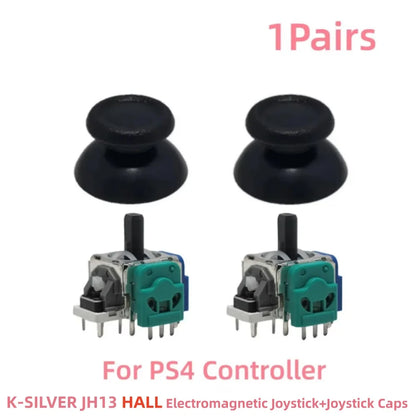 Hall/TMR Electromagnetic Joystick for PS5/PS4 - No-Drift 3D Analog Upgrade